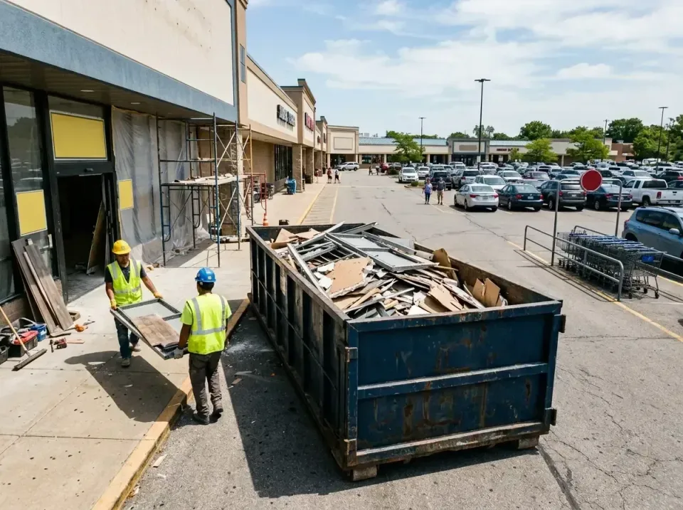 retail-store-renovation-debris-003 — frequently asked questions, Roll-off Dumpster Rentals in Justin, TX